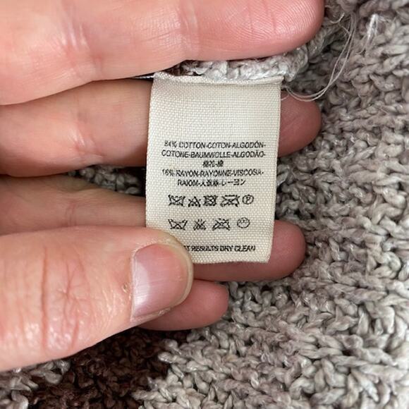 Free People Complete In Stripes Slouchy Oversized Sweater Small - Picture 7 of 9